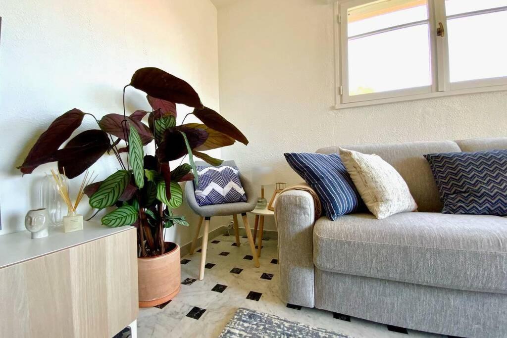 Superbe 4 Couchages Avec Terrasse - Clim - 50M De La Mer Saint-Raphaël Exterior foto